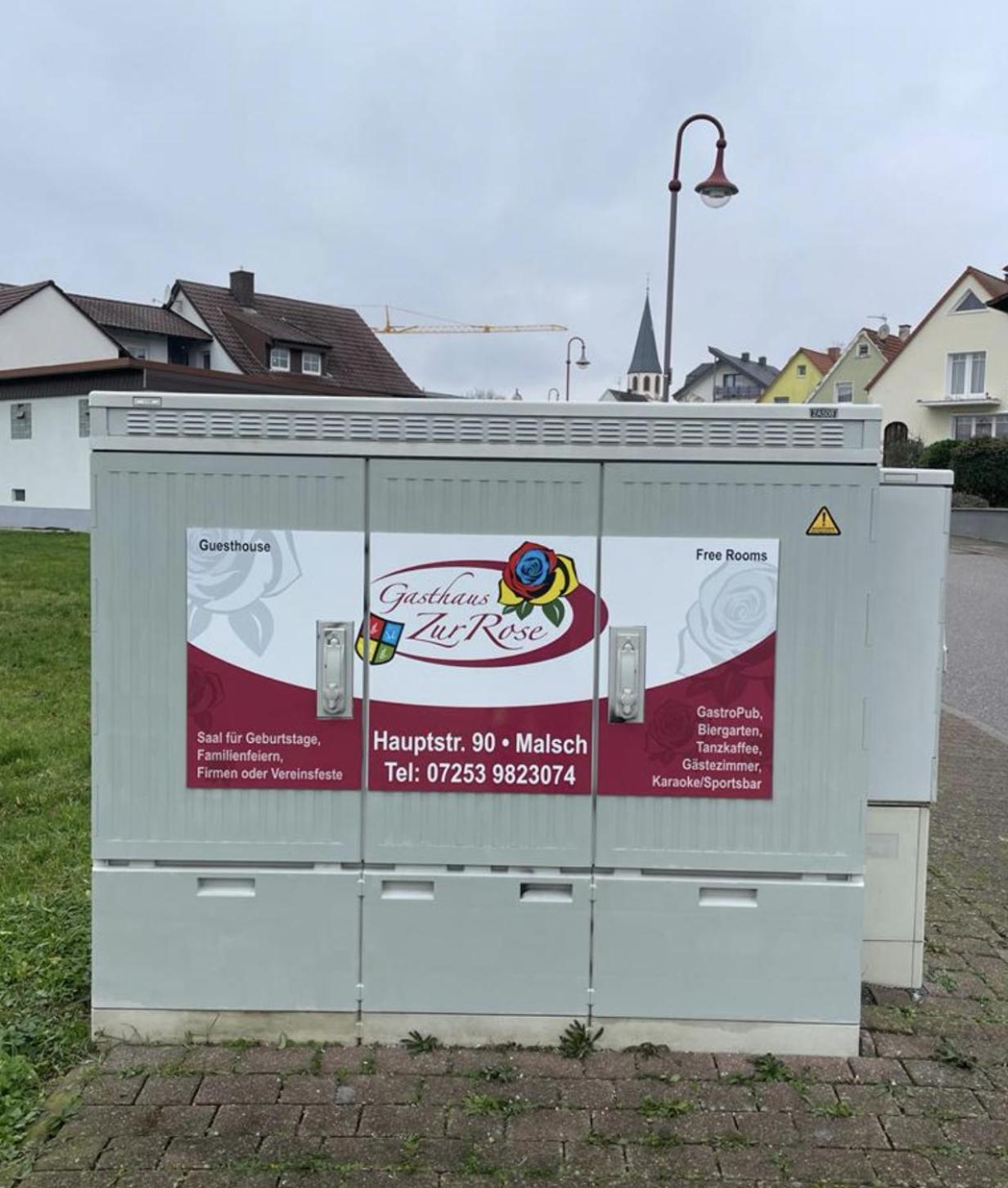 Gasthaus Zur Rose Malsch  Exteriér fotografie